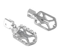 Repose Pieds pour R1200RS LC pour R1200R pour R1250RS pour R1250R 2015-2023 CNC billette R 1200 RT R9T Repose-Pieds pédale Pied Moto Repose Pieds(Argent,1)