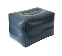 Repose-pieds pour siège de voiture - Oreiller de voyage gris portable, coussin gonflable léger pour avion, vessie d'air en PVC, coussin inférieur antidérapant | Système à double valve pour voiture, b