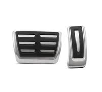 Repose-Pieds pour VW pour Golf 8 Mk8 VIII 2019 2020 2021 2022 2023 Pédales De Voiture en Acier Inoxydable Accélérateur Frein Repose-Pied Couvercle De Pédale at PéDales Pied Voiture (Color : 2 pcs)