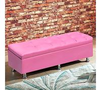 Repose-pieds rectangulaire moderne en similicuir pour entrée, salon et chambre à coucher, 90 x 40 x 40 cm, coffre de rangement pour jouets