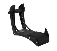 Repose-pieds réglable pour guitare - 25 cm - Support de jambe portable - Plate-forme de repos pliable - Cadre en métal robuste - Base confortable - Support de guitare antidérapant pour basse