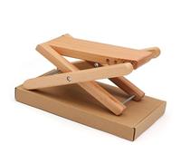 Repose-pieds réglable pour guitare - Repose-pieds en bois portable et pliable, accessoire de musicien | Tabouret réglable en hauteur pour performance sur scène, studio à domicile, basse, pipa jouant