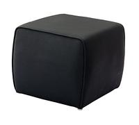 Repose-pieds rembourré, tabouret ottoman, matériau respectueux de l'environnement, facile à nettoyer, confortable et doux, banc à chaussures à changer, poids 150 kg, 50 x 50 x 45 cm, tabouret de
