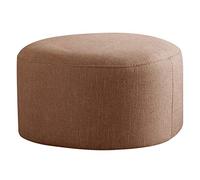 Repose-pieds, repose-pieds ottoman, tabouret ottoman, tabourets à chaussures en tissu rembourré, ottomans ronds en velours, petit repose-pieds, décoration d'intérieur, salon, 2 couleurs (couleur