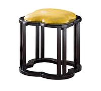 Repose-pieds rond en tissu, pouf rembourré pour salon, compagnon de canapé et repose-pieds décoratif