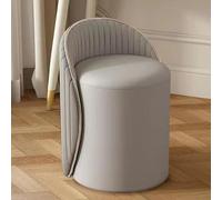 Repose-pieds rond pivotant moderne pour chambre à coucher, salon, bureau, design mobile pour repose-pieds confortable et décoration d'intérieur élégante