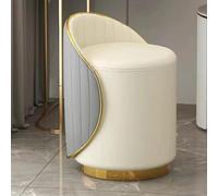 Repose-pieds rond pivotant moderne pour chambre à coucher, salon, bureau, design mobile pour repose-pieds confortable et décoration d'intérieur élégante