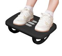 Repose-Pieds Sous Bureau - PP 37,5x23x12cm Pliable 5cm Hauteur | Tabouret À Bascule Ergonomique Pour Chaise | Masseur De Pieds Portable Et Support De Confort Pour Appartement Scolaire, Bureau À Domici