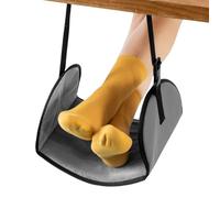 Repose-pieds sous le bureau - Hamac de soutien de jambe, support de pied compact pour une assise ergonomique, base en tissu pliable pour soulager la pression, accessoire de bureau, équipement pour la