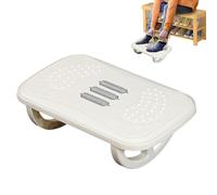 Repose-pieds Sous Le Bureau - Repose-pieds Ergonomique À Bascule, Support De Détente Confortable Et Réglable | Repose-peds Pour Soulager Les Pieds Fatigués Et Enflés, Peut Être Utilisé À L'école,