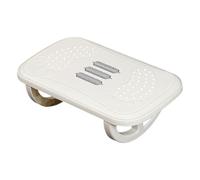 Repose-pieds sous le bureau - Support pour jambes oscillantes | Matériau PP 37,5 x 23 x 12 cm, repose-pieds ergonomique portable pour bureau, maison et école. Masser, soulager la fatigue, calmer les