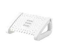 Repose-pieds sous le bureau Tabouret repose-pieds ergonomique, portable sous le bureau, tabouret for la maison, avec rouleaux de massage(White)