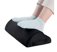 Repose-pieds - Sous Tabouret de Bureau, Coussin Éponge Haute Densité, en Maille Antidérapant, Repose-Jambes Ergonomique Léger Confort Maximum | pour Travail Étude à Domicile, Véhicule Avion