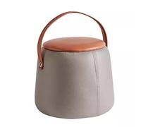 Repose-Pieds, Tabouret Ottoman, Petit Repose-Pieds, Tabouret à Chaussures, Tabouret de Porte Portable, Tabouret Bas Moderne et Minimaliste pour Salon, canapé Portable, Petit Banc à