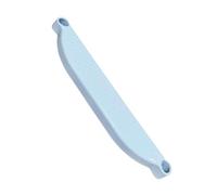 Repose-pieds texturé pour chaise haute de 6 mois à 6 ans, Blue | Plateforme dédiée petits pieds, dessus facile à nettoyer, public défini pour une utilisation en chaise haute