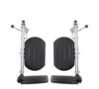Repose-Pieds Universel Pour Fauteuil Roulant Fauteuil roulant jambe complète droite et gauche sde support pédale protection des jambes panneau suspendu(Spraying-a pair)