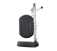 Repose-Pieds Universel Pour Fauteuil Roulant Fauteuil roulant jambe complète droite et gauche sde support pédale protection des jambes panneau suspendu(Spraying-left)