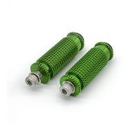 Repose-pieds universels pour levier de vitesse de moto avec trou de 8 mm - Vert
