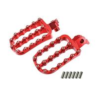 Repose-Pieds universels pour Motos Tenere 700 Rally, Tenere 700 World Raid et XTZ 700 (Rouge allongé).