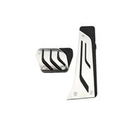 Repose-pieds Voiture Pédales Voiture Pour BMW F20 F21 F22 F23 F24 F30 F31 F32 F33 F34 F35 F36 F80 F82 F83 E81 E82 E88 E90 E91 E92 E93 - Couvre-pédales Pédale Frein D'embrayage(AT-A)