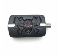 Repose-Pieds Zombie Chromé pour Harley pour Davidson Street Bob FXDB Superlow 1200 Tri Glide Ultra