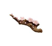 Repose-pinceaux en céramique en forme de fleur pour calligraphie, presse-papier, support pour pinceaux de calligraphie pour débutants et adultes