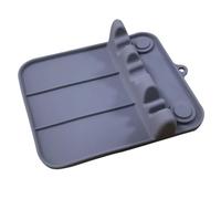 Repose-plat en silicone - Ventouse résistante à la chaleur | Repose-cuillère en silicone pour comptoir de cuisine | Pince Spatule Louche pour appartement, restauration, camion, table à manger