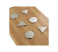 Repose-Plat Triangle et Rond - Epaisseur : 5 mm - Matériau : INOX 304 L - Finition : Brossé - ITAR