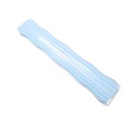Repose Poignet Clavier Clear Mouse Wrist Rest Transparent Ergonomic Gel Pad Non-slip Comfortable Silicone School(Blue-Keyboard Pad)