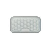 Repose Poignet Clavier Memory Foam Wrist Rest Pad For Keyboard And Mouse Slow Rebound Ergonomic Support(S Grey)