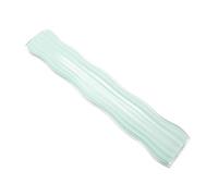 Repose Poignet Clear Mouse Wrist Rest Transparent Ergonomic Gel Pad Non-slip Comfortable Silicone School(Green-Keyboard Pad)