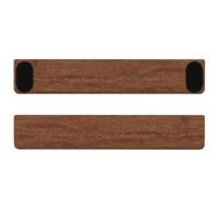 Repose-poignet d'ordinateur - Repose-poignet en noyer - Sensation délicate antidérapante Environnement Huile de cire 6° inclinée en noyer Repose-main pour 61~108 touches