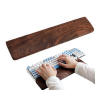 Repose-poignet en bois pour clavier mécanique | Repose-poignet ergonomique | Repose-poignet pour clavier noir | Fournitures de soutien pour la maison, l'entreprise, l'école