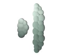 Repose-poignet en forme de nuage pour clavier, repose-poignet de bureau, repose-clavier mignon, repose-clavier en mousse confortable, coussinet antidérapant de couleur dégradée pour un meilleur