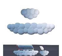 Repose-poignet en forme de nuage - Repose-poignet en forme de nuage - Joli repose-clavier en mousse - Antidérapant - Couleur dégradée pour un meilleur soutien de la paume