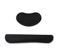 Repose-poignet en mousse à mémoire de forme pour soulager le syndrome du canal carpien. Sa conception ergonomique assure un bon alignement, tandis