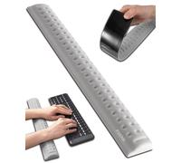 Repose-poignet en mousse m moire de forme i-Rocks - Repose-poignet anti-douleur pour clavier d'ordinateur - Repose-poignet avec base en caoutch
