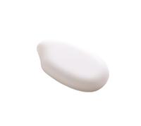 Repose Poignet Ergonomics Silicone Wrist Protector Keyboard Hand Rest Soft Touch Office Men And Women Pillow Rice Shaped Mouse Pad(Short white)