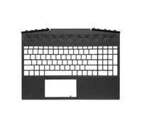 Repose-Poignet Ordinateur Portable pour HP 15-DK000 L57593-001 Noir avec Logo Vert