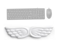 Repose-poignet pour clavier Angel pour le bureau et les jeux Repose-poignet ergonomique Support de bureau pour clavier Bras de support pour ordinateur portable pour les passionnés d'informatique.