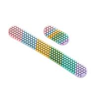 Repose-poignet pour clavier d'ordinateur, coussin ergonomique en gel coloré pour travailler et jouer plus longtemps