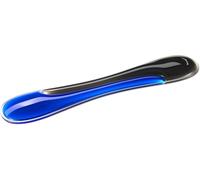 Repose-poignet pour clavier Slim Duo Gel,490 x 95 x 18mm,support ergonomique pour les tensions et l'inconfort des poignets,convient aux claviers à profil bas,noir/bleu (K62441WW)