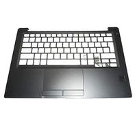 Repose-Poignet pour Ordinateur Portable pour Dell Latitude 7280 07P1XM 7P1XM Configuration Britannique avec pavé Tactile et Empreinte Digitale Boîtier supérieur