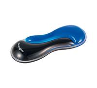 Kensington Repose-Poignet Souris Slim Duo Gel, 192 x 72 x 22mm, Support Ergonomique pour Les tensions et l'inconfort du Poignet, Convient aux Souris et trackballs à Profil Bas, Noir/Bleu (K62439WW)