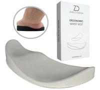 Repose Poignet pour Tapis de Souris Ergonomique - MAIN DROITE - Coulissant Anti-Tendinite - Support Poignet Bureau Gaming - Mousse Confort Premium - Portable 10cm - Zinello Design