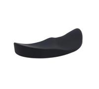 Repose Poignet Souris Tapis de souris ergonomique en gel silicone antidérapant, repose-poignet profilé, tapis for ordinateur bureau et jeu(Black,Right hand)