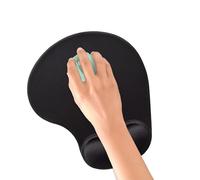 Repose-poignet - Tapis de souris ergonomique antidérapant - Pour un confort durable - Pour PC, ordinateur portable, maison, bureau, hommes et femmes
