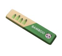 Repose-poignets en coton à mémoire de forme Bamboo Panda compatible Cherry MX, coussinet de soutien ergonomique à rebond lent pour une expérience