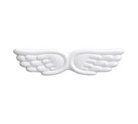 Repose-Poignets en Forme D'aile D'ange pour Ordinateur Portable, Coussinet Ergonomique pour Clavier en Mousse à Mémoire de Forme, Base Douce Antidérapante pour Un Confort Optimal