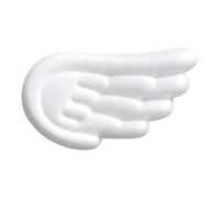 Repose-Poignets en Forme D'aile D'ange pour Ordinateur Portable, Coussinet Ergonomique pour Clavier en Mousse à Mémoire de Forme, Base Douce Antidérapante pour Un Confort Optimal